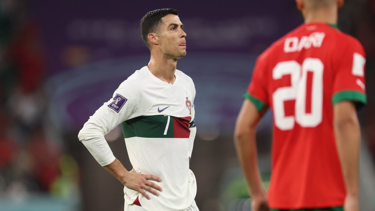 Cristiano Ronaldo Booed By Moroccan Fans After Subbing In