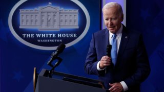 President Biden Delivers Remarks On Unions And The Economy From The South Court Of The White House