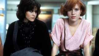 Ally Sheedy And Molly Ringwald In 'The Breakfast Club'