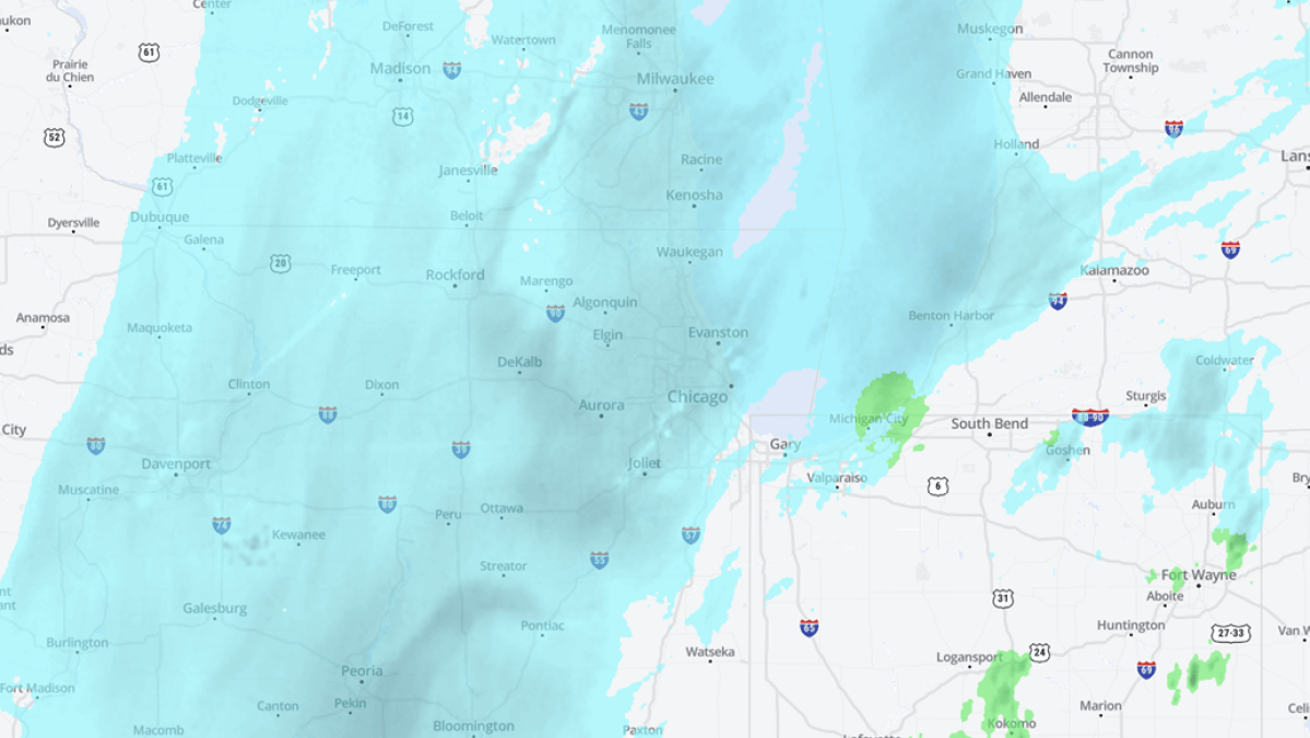Track Snow, Winds and Temps Live as Winter Storm Moves Into Chicago ...
