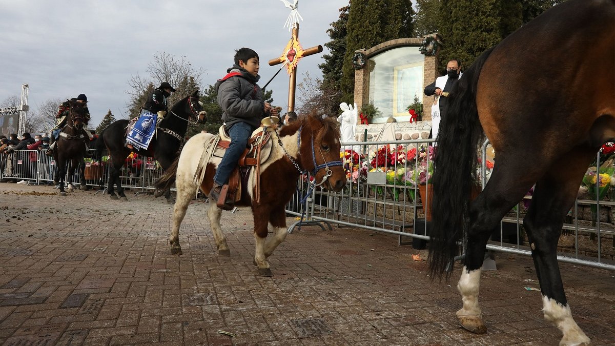 Our Lady of Guadalupe Pilgrimage Takes Place in Des Plaines – NBC Chicago