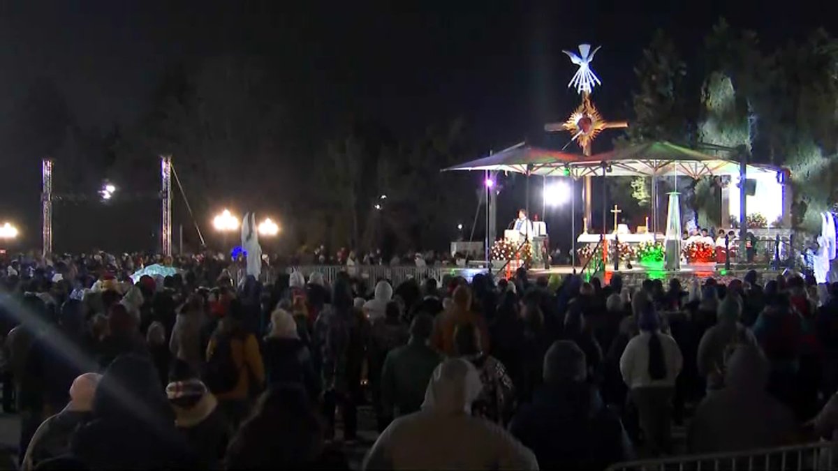 Thousands Take Part in Annual Pilgrimage to Our Lady of Guadalupe