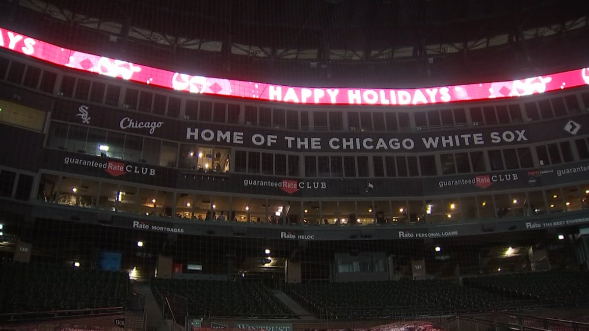 Chicago White Sox Charities host annual holiday garage sale benefiting  local organizations at Guaranteed Rate Field - ABC7 Chicago