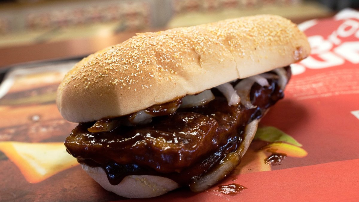 McDonald's McRib Had A ‘Farewell Tour' Last Year. Is It Returning