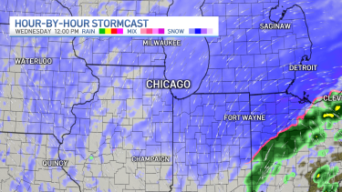 here's the latest timeline, snowfall projections as winter weather returns to chicago
