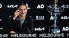 Aryna Sabalenka Celebrates 2023 Australian Open Victory With Glass of Champagne