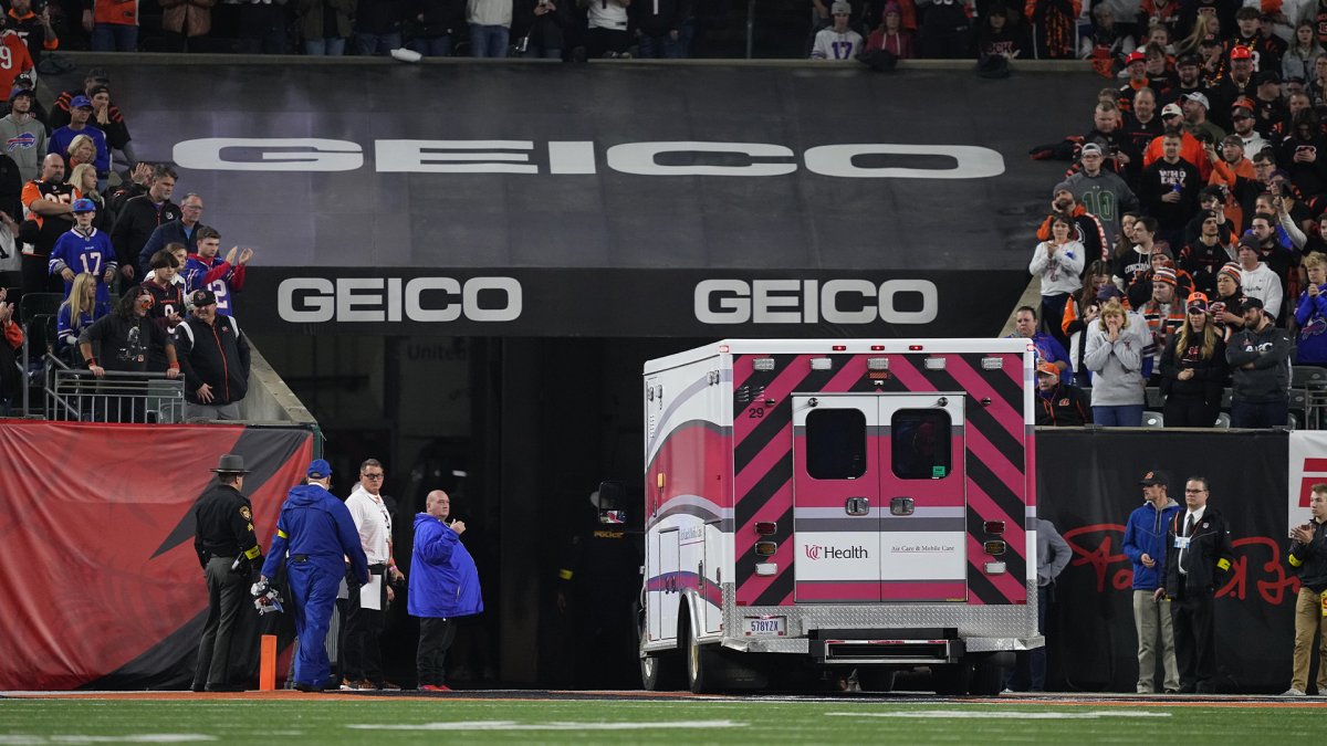 NFL Says Hamlin Is in ‘Critical Condition’ After Collapsing on Field