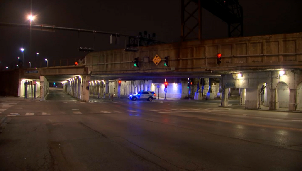 Driver Killed, Passenger Hurt After Car Swerves, Hits Pillar, Car in Bucktown – NBC Chicago