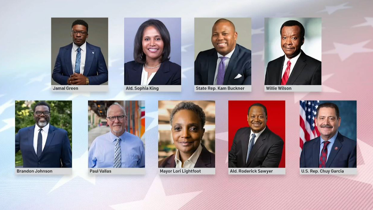 Here S Who Is Running For Chicago Mayor In The 2023 Election NBC Chicago   Chicago Mayoral Candidates 2023 