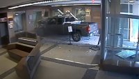 Video Shows Moment Man Intentionally Plows Truck Into Colorado Police Station