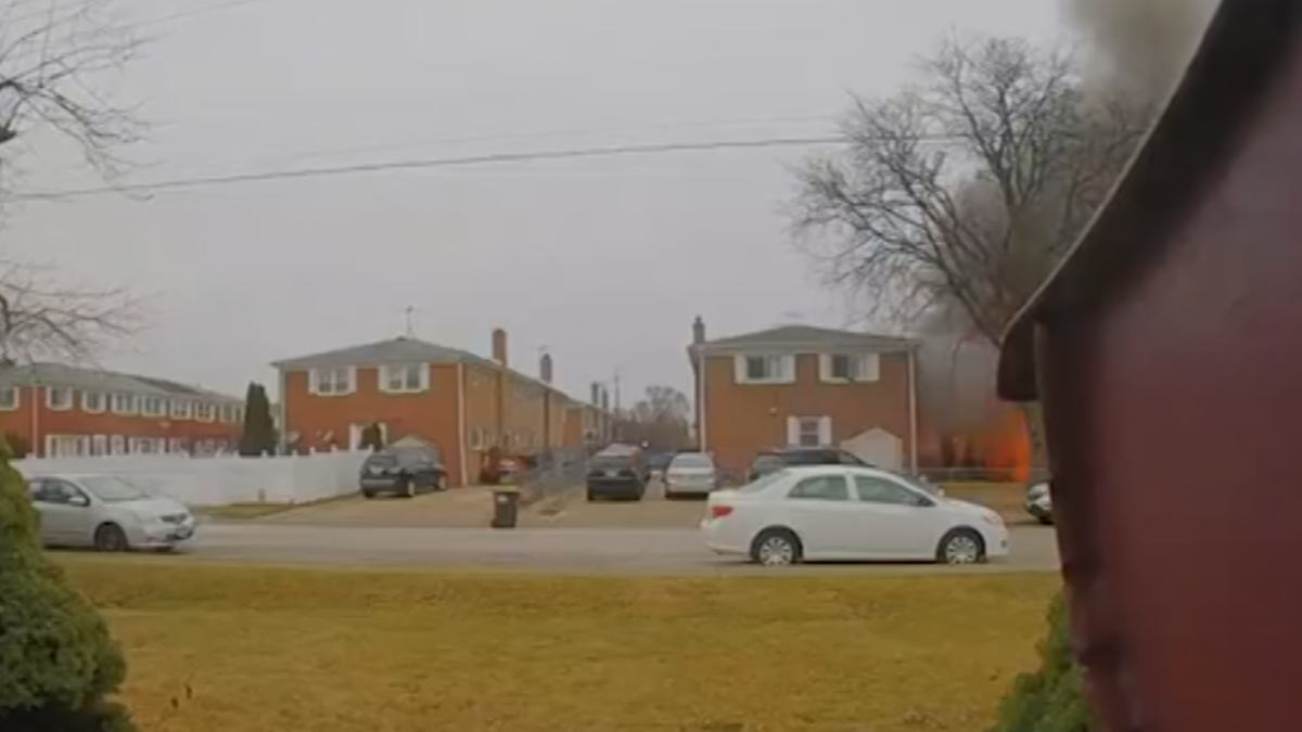 Video Shows Massive Explosion in Maine Township Near Des Plaines NBC Chicago