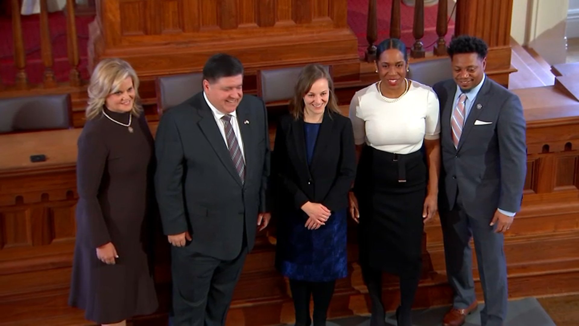 Preparations Underway for Pritzker's Second Inauguration at Illinois State Capitol