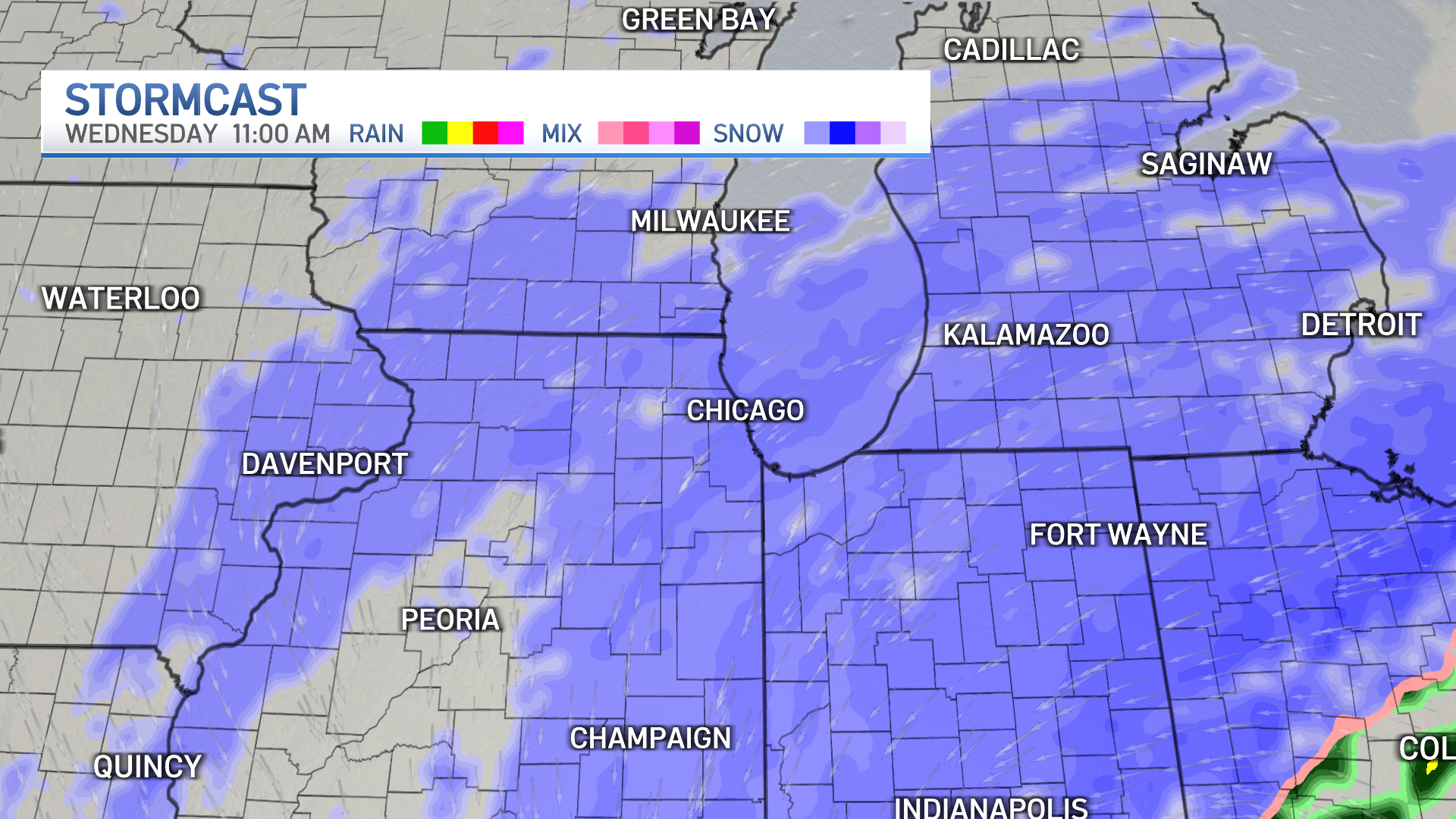 Winter Weather Advisory Issued For Some Chicago-Area Counties With Snow ...