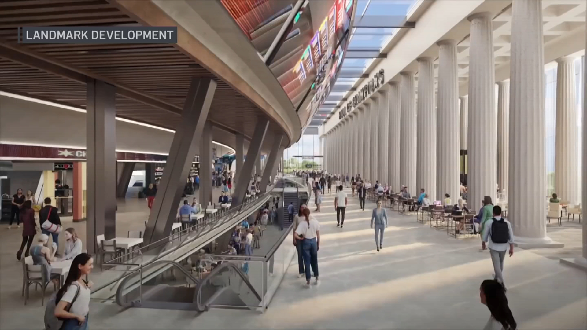 Proposed Soldier Field Dome, Entertainment District Showcased in  Developer's New Video Proposal – NBC Chicago