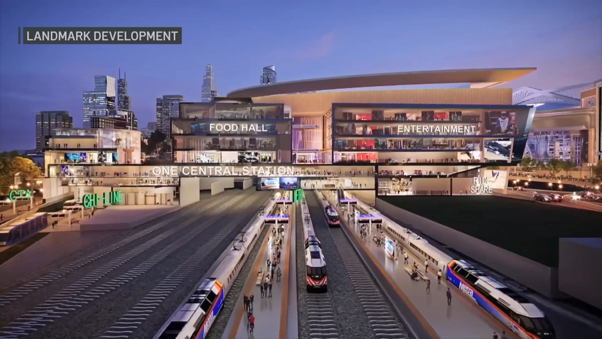 Proposed Soldier Field Dome, Entertainment District Showcased in  Developer's New Video Proposal – NBC Chicago