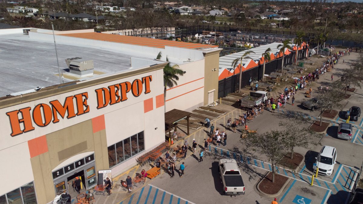 Stocks Making the Biggest Moves Midday Home Depot, DocuSign, General