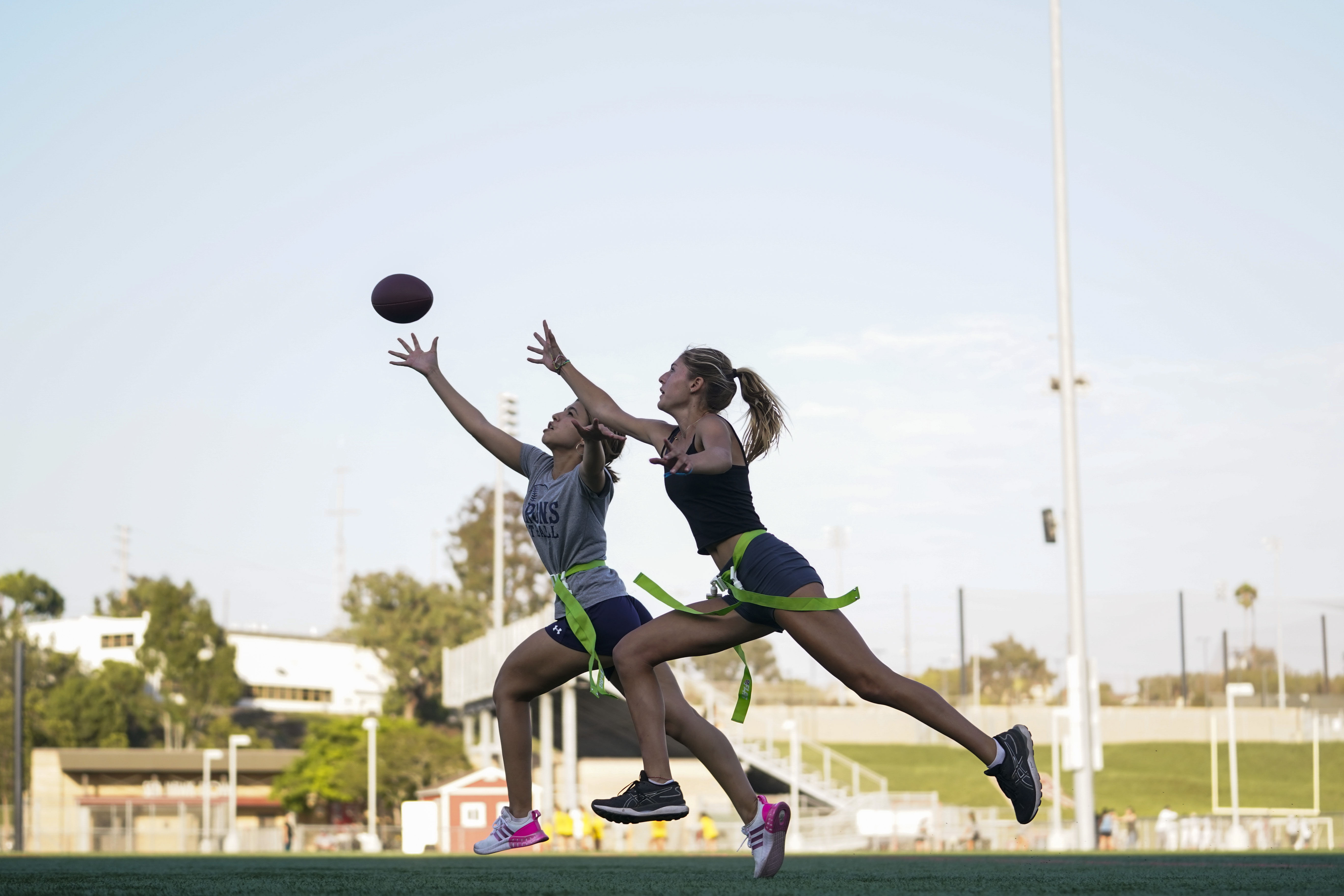 Girls flag football will be an official high school sport in Illinois starting this fall