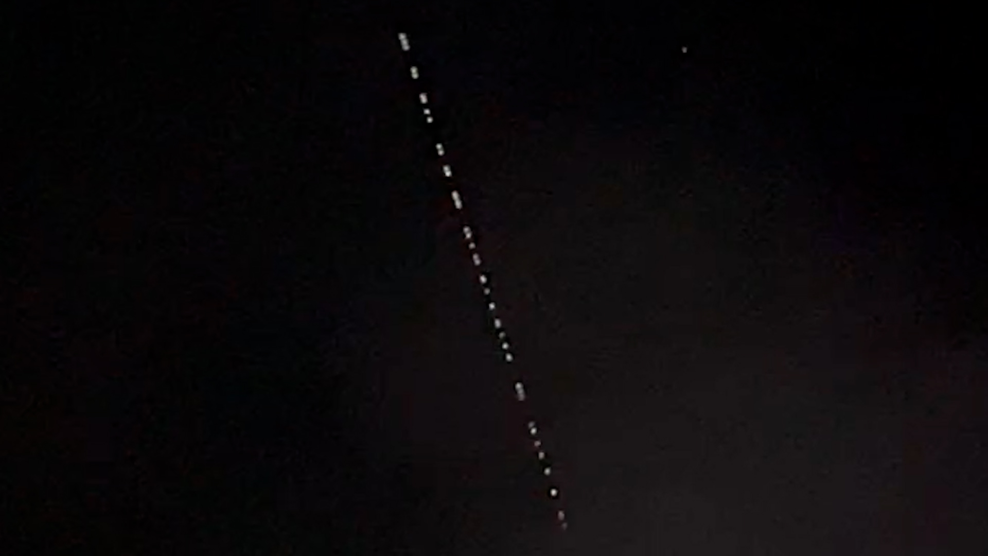 Videos Show String of Lights in Night Sky Over Illinois Indiana