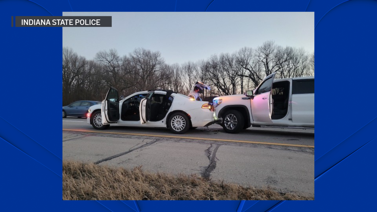 Alleged Impaired Driver Strikes Indiana State Police Trooper on Toll(04)