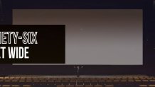 A rendering of what the screen looks like and how big it is, provided by Expand Marketing Group