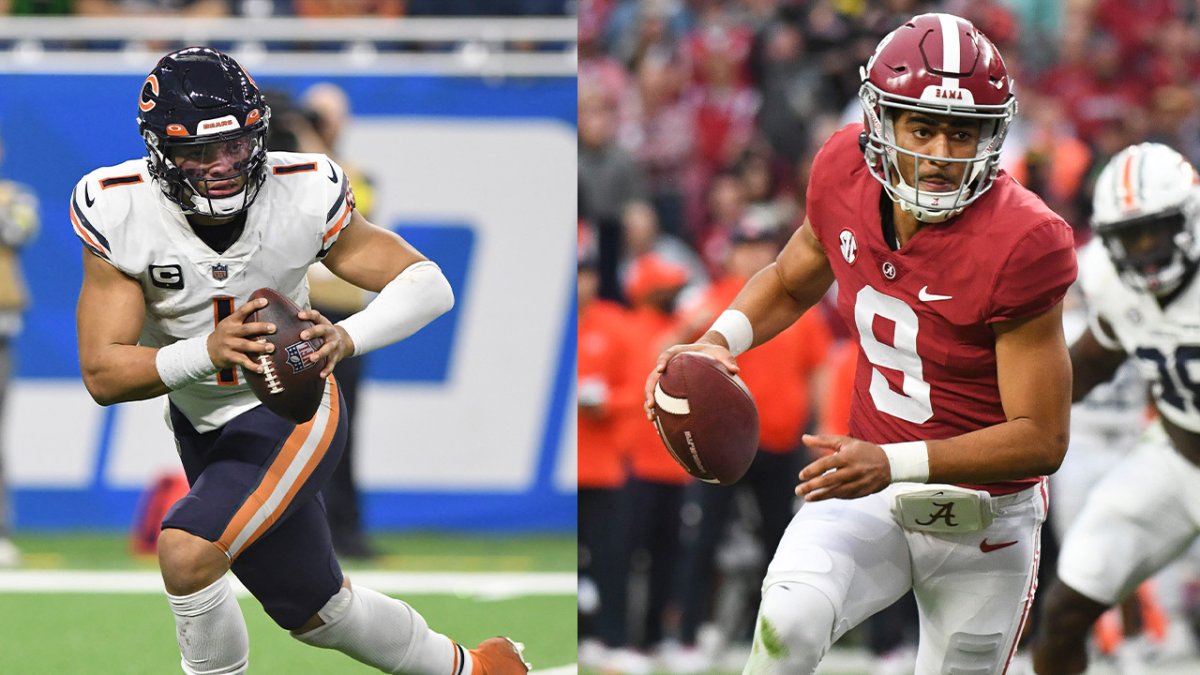 Mike Tannenbaum Says Bryce Young Will Be ‘Better’ Than Justin Fields ...