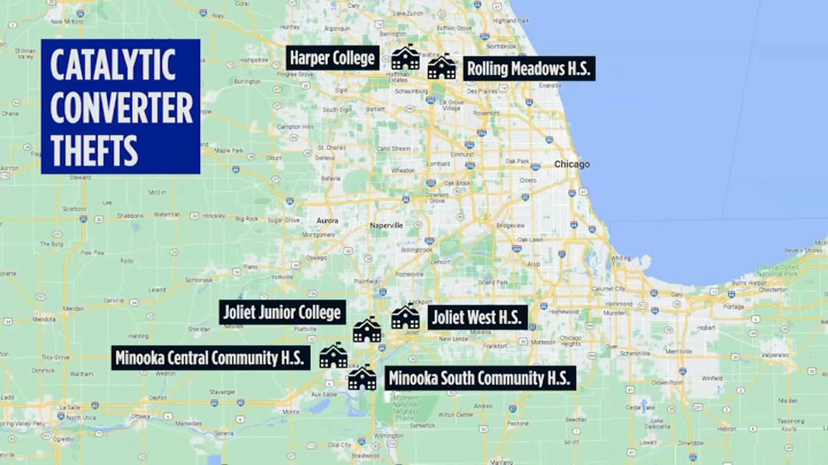 Police in Several Suburbs Investigating Catalytic Converter Thefts at