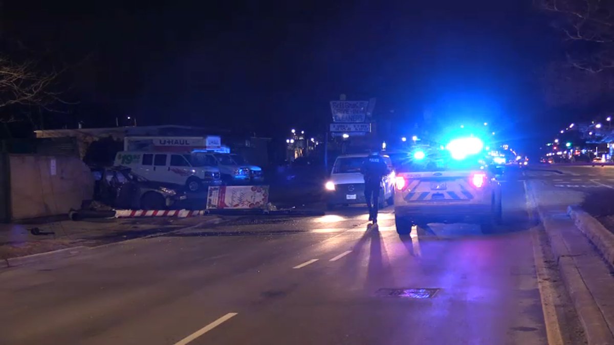 3 Dead After Car Slams Into Pole, Bursts Into Flames During Street ...
