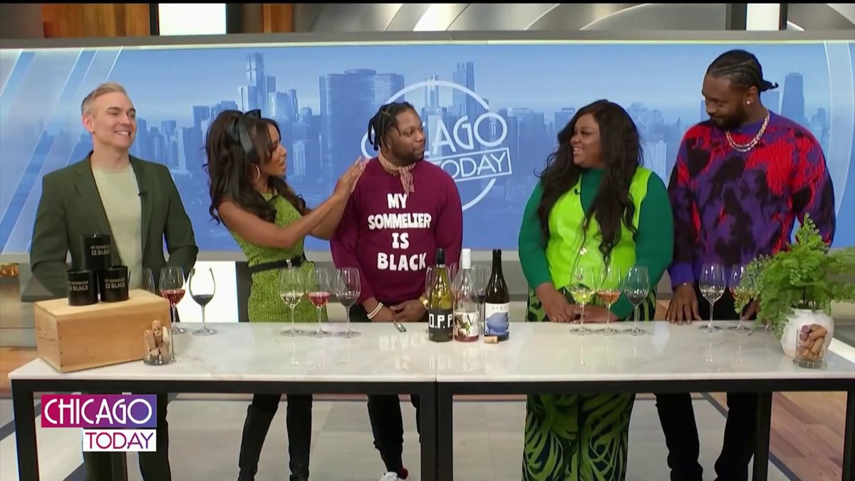 Grand Crew Stars Echo Kellum Nicole Byer Go Wine Tasting With Juice