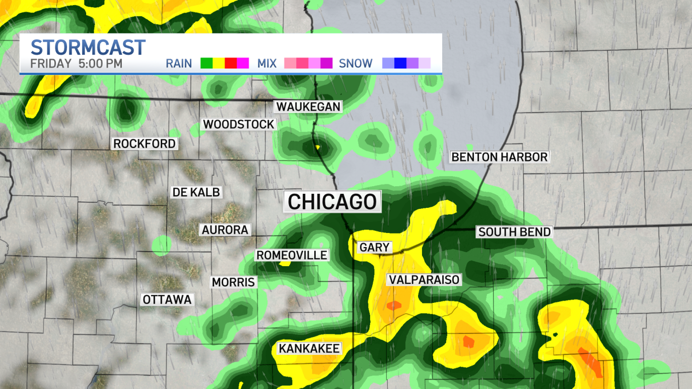Severe Weather Chicago Timeline Latest Timing Updates With Storms