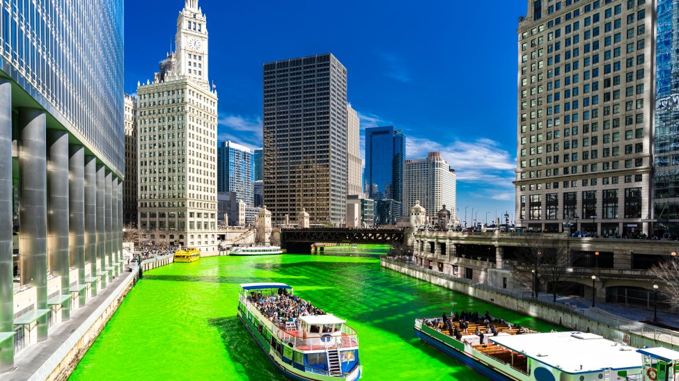 The Chicago River Dyeing Tradition Dates Back Nearly 70 Years. But Who