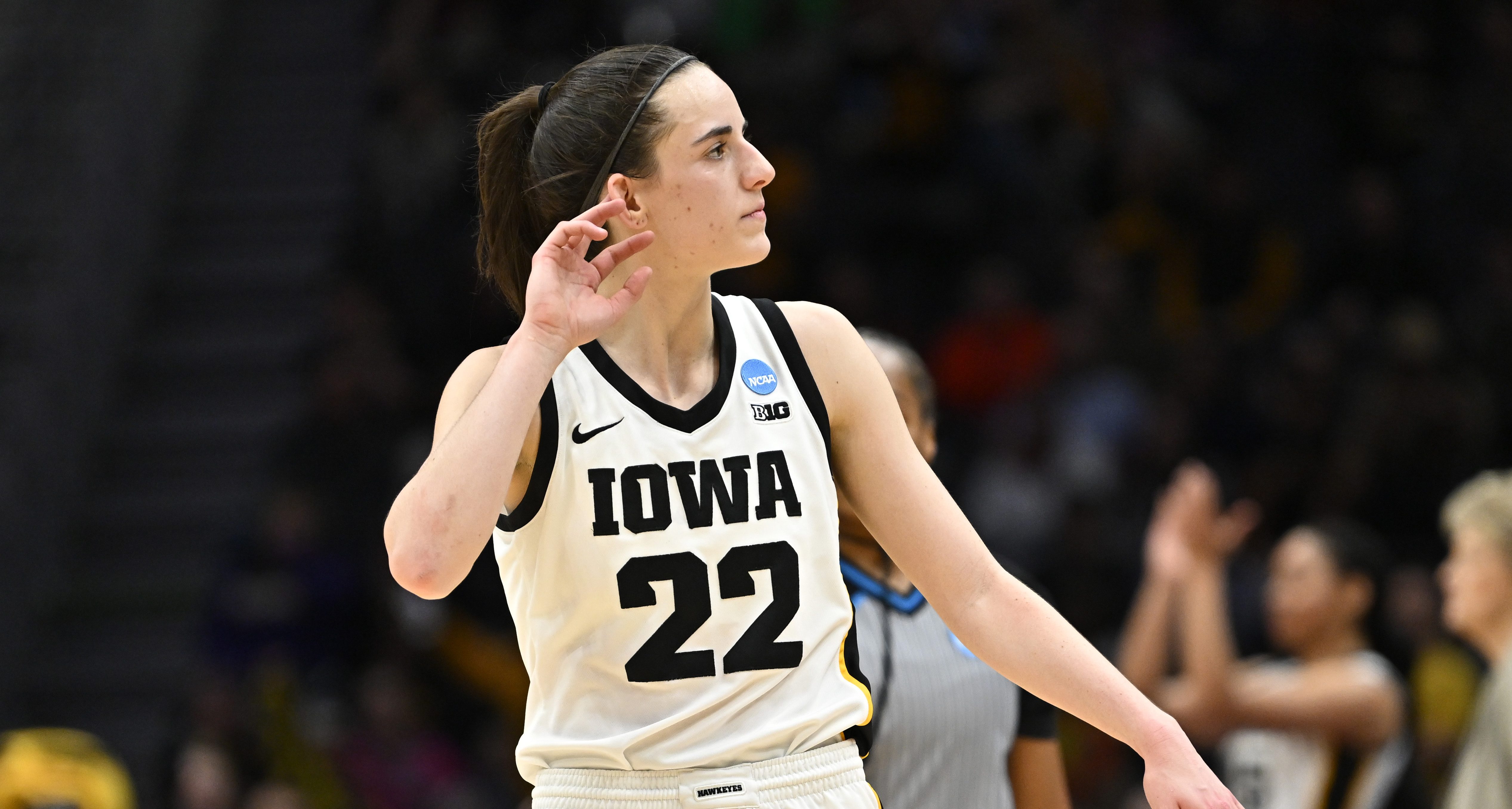 Caitlin Clark: Historic 40-point triple-double in Elite Eight