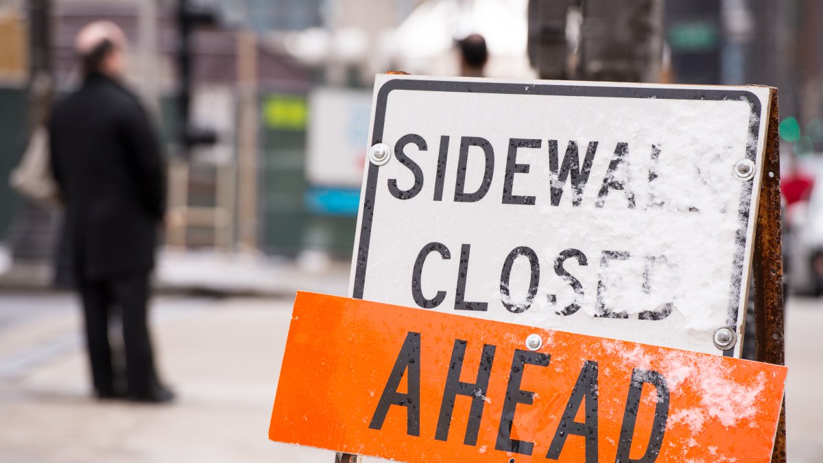 State Street Sidewalk closed on Adams after 2 Loop Land buildings on ‘most endangered’ list – NBC Chicago