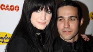 Ashlee Simpson and then-husband Pete Wentz