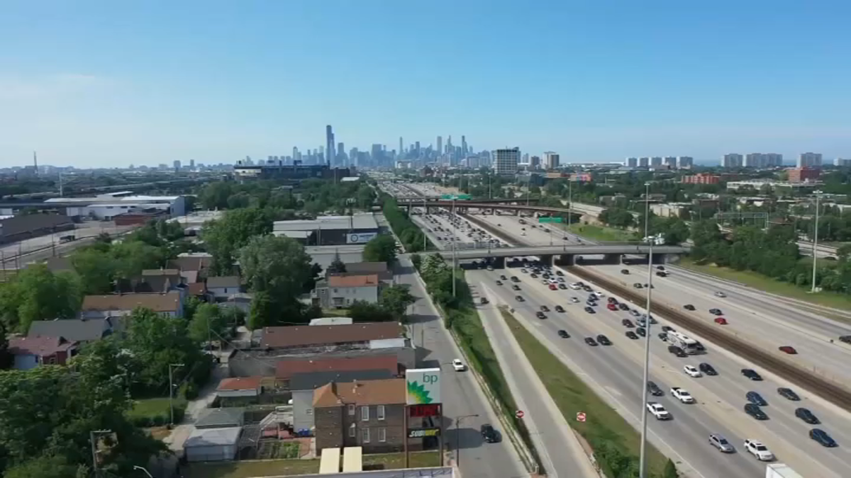 Where will the Kennedy Expressway construction take place?  Here’s a map of closures – NBC Chicago