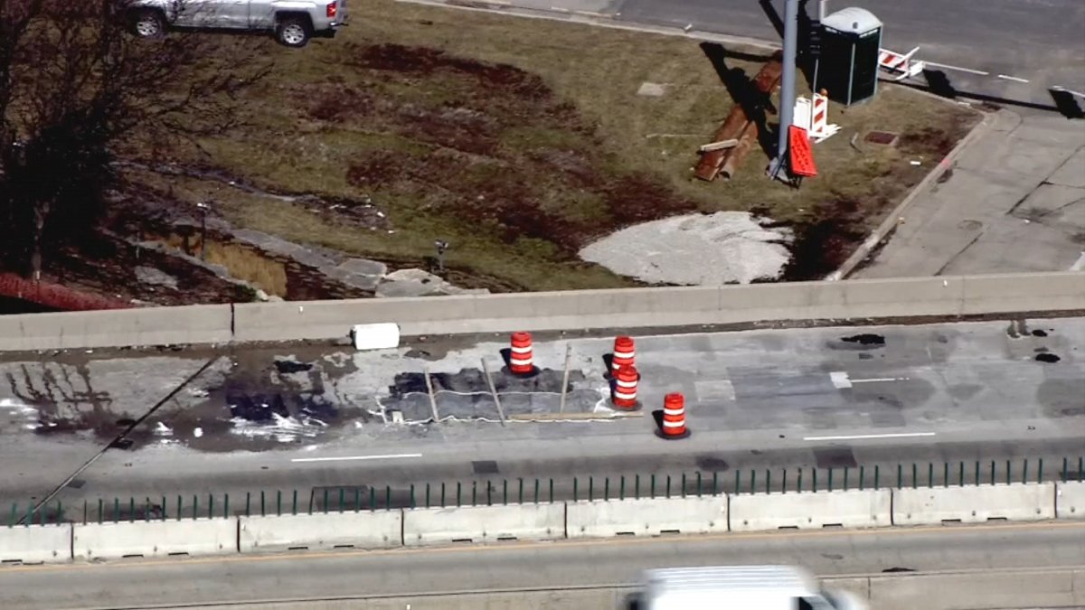 Some Lanes on I55 in Bolingbrook Remain Closed Due to Giant Pothole