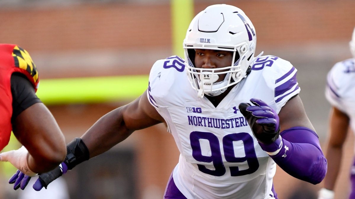 Northwestern DT Adetomiwa Adebawore Drafted by Colts in Fourth Round