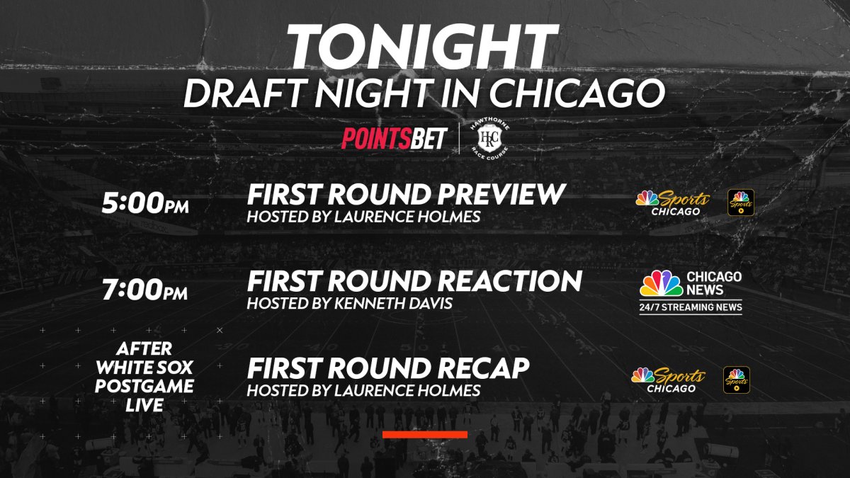 Where to Watch the 2023 NFL Draft: Chicago Bears Preview, Reaction and Recap - Vimarsana News
