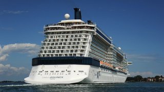 (GERMANY OUT) Die Celebrity Equinox ist ein maltesisches Kreuzfahrtschiff der Reederei Celebrity Cruises.  (Photo by Manfred Segerer/ullstein bild via Getty Images)