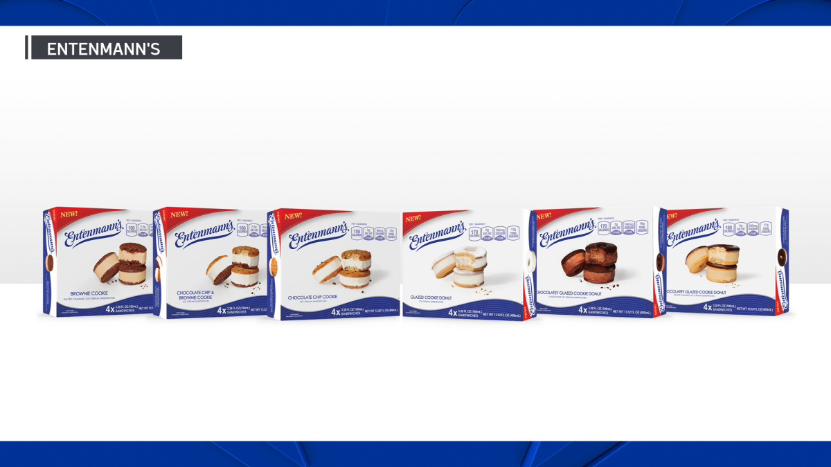 Entenmann’s Debuts 6 Ice Cream Sandwich Flavors Based on Its Baked ...