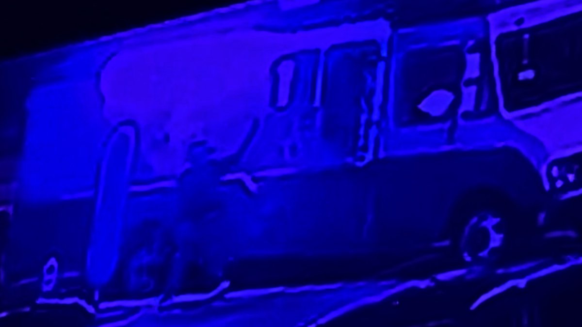 Surveillance Video Shows Fireworks Thrown Into Food Truck in North
