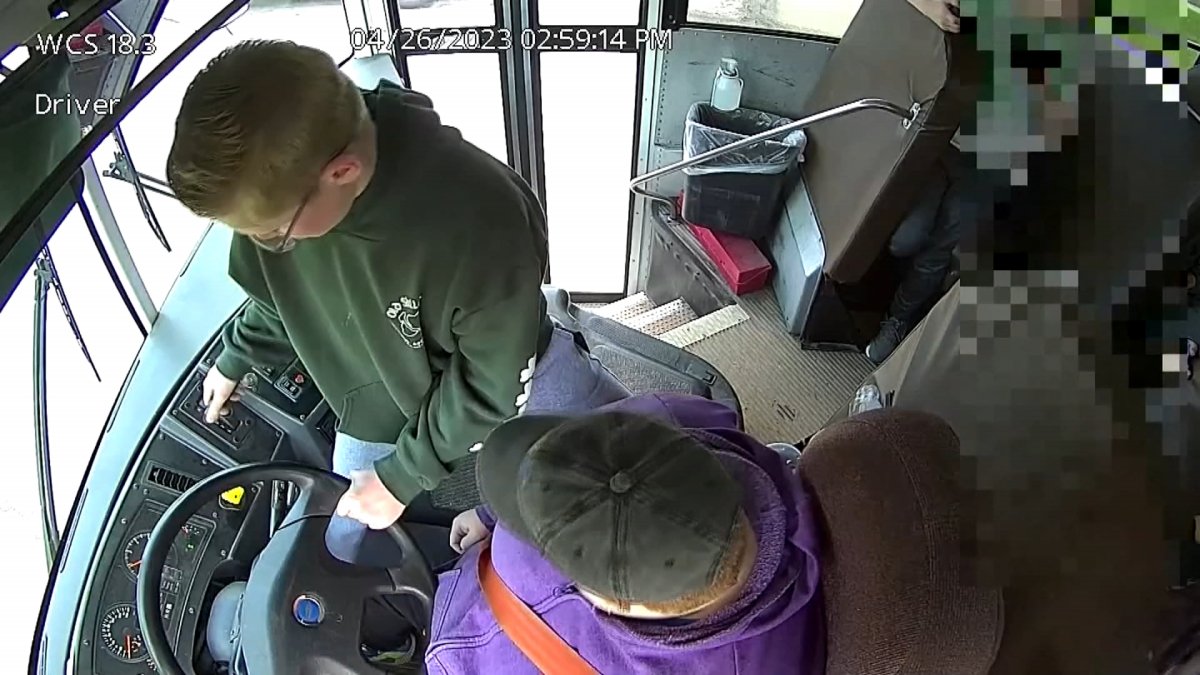 Boy Stops Michigan School Bus After Driver Suffers Medical Emergency NBC Chicago