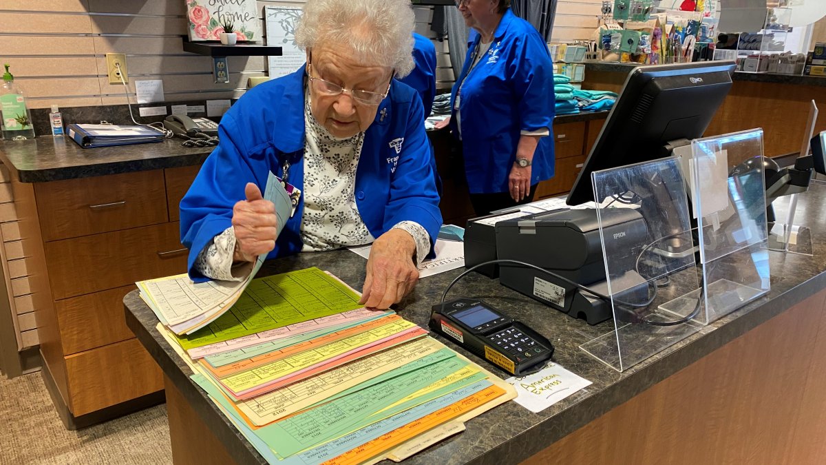 97-Year-Old Hospital Volunteer Still Going Strong After Nearly 50 Years