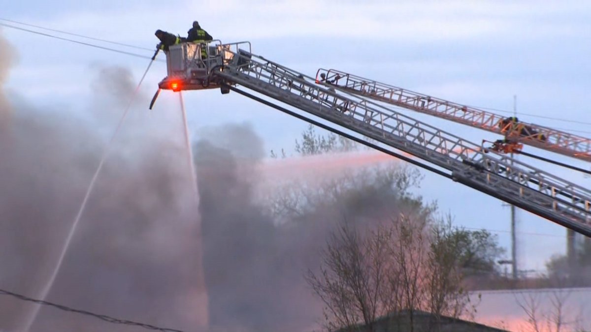 Pallet Fire Sends Smoke Billowing From Little Village Plant, Officials Say