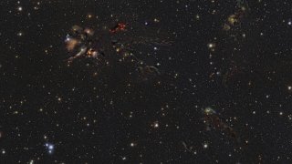 This image shows the L1688 region in the Ophiuchus constellation. Astronomers have created a stunning mosaic of stellar nurseries hiding in our galactic backyard. The montage, published Thursday, May 11, 2023, reveals five vast star-forming regions less than 1,500 light-years away.