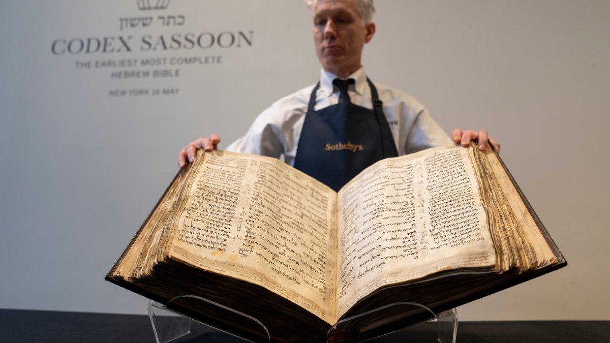 Ancient Hebrew Bible Sells for $38 Million at Sotheby's Auction – NBC Chicago - Vimarsana News
