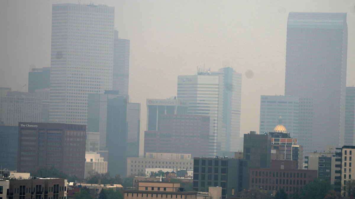 Canada Wildfires Smoke Triggers Air Quality Warnings In Colorado Montana Nbc Chicago