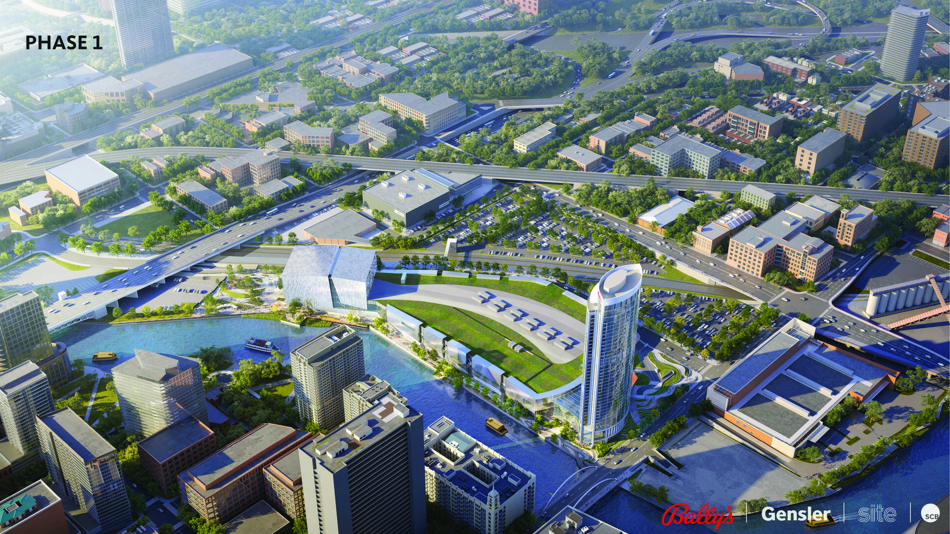New Renderings Show What Bally’s Chicago Casino Project in River West