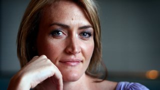 File - Heather Armstrong in San Francisco on July 18, 2008.