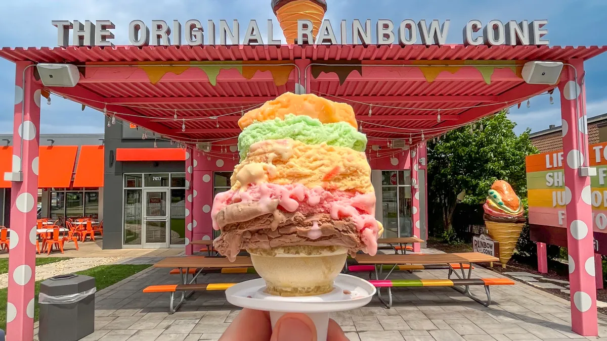 Original Rainbow Cone Opens in Orland Park Location – NBC Chicago