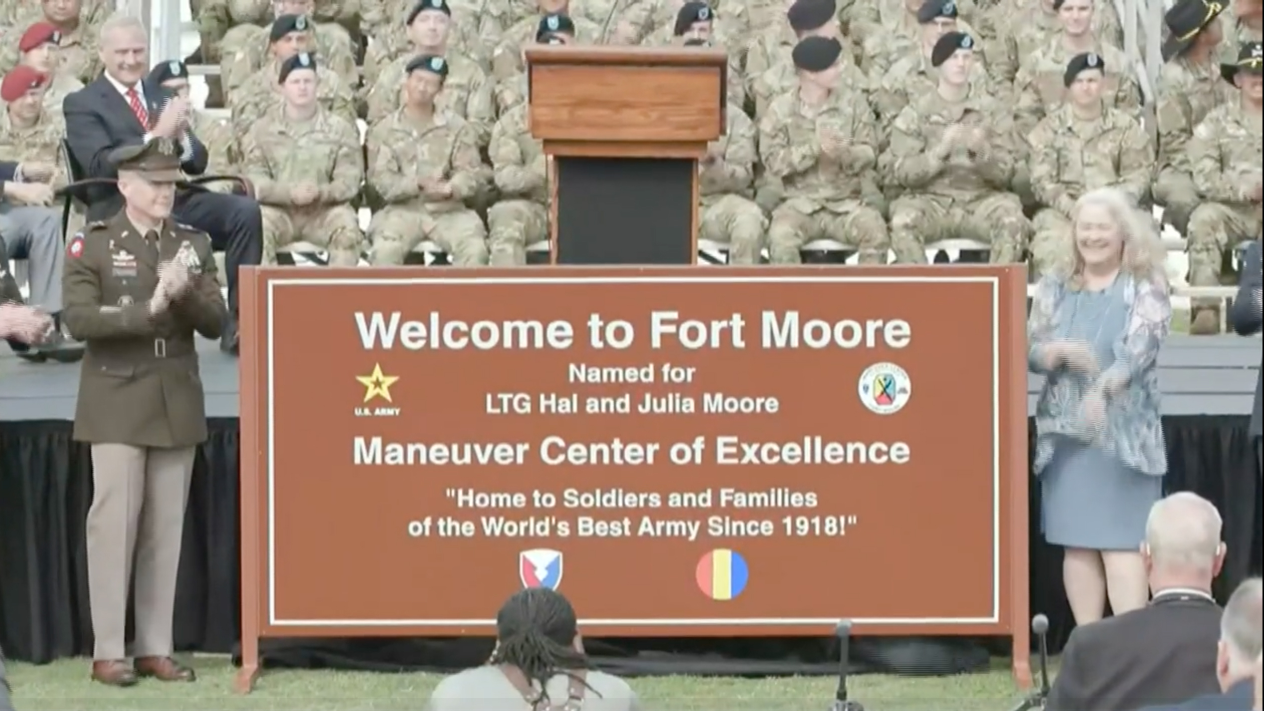 Training Hub in Renamed Fort Moore as Army Drops Confederate